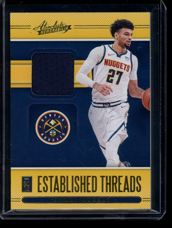 Jamal Murray 2020-21 Panini Absolute Established Threads