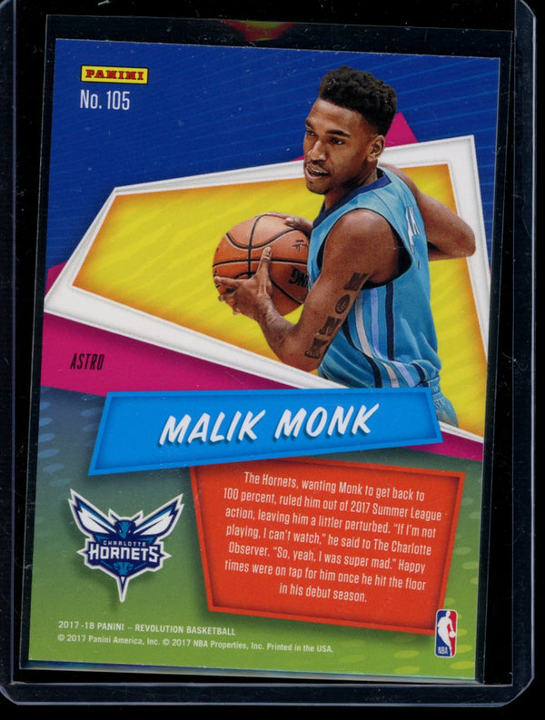 Malik Monk 2017-18 Panini Revolution Astro RC