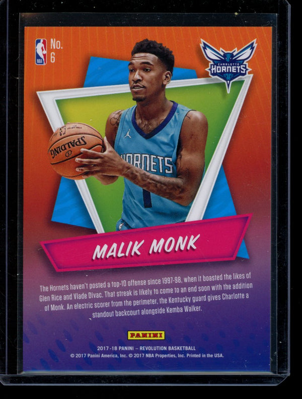 Malik Monk 2017-18 Panini Revolution Rookie Revolution RC