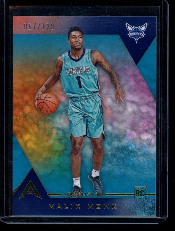 Malik Monk 2017-18 Panini Ascension RC 67/129