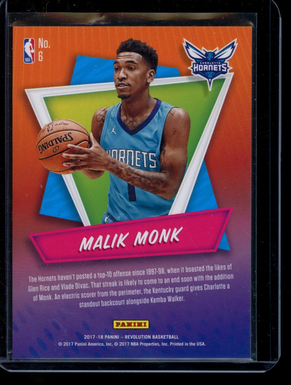 Malik Monk 2017-18 Panini Revolution Rookie Revolution RC