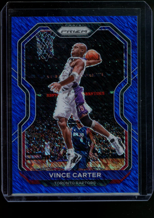 Vince Carter  2020-21 Panini Prizm  Blue Shimmer 11/35