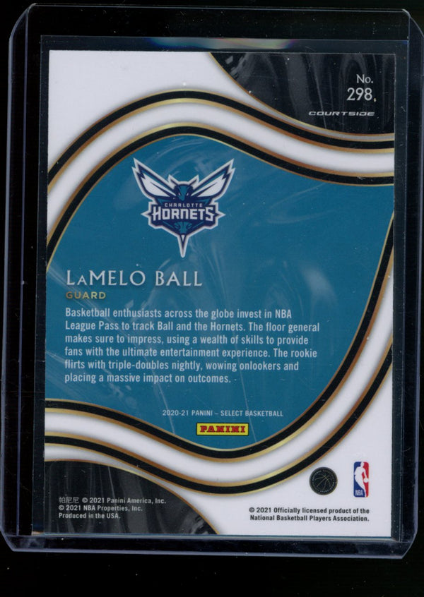 LaMelo Ball 2020-21 Panini Select  Courtside  RC