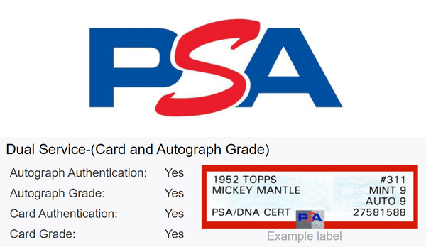 PSA Grading: Cards Under $5,000USD