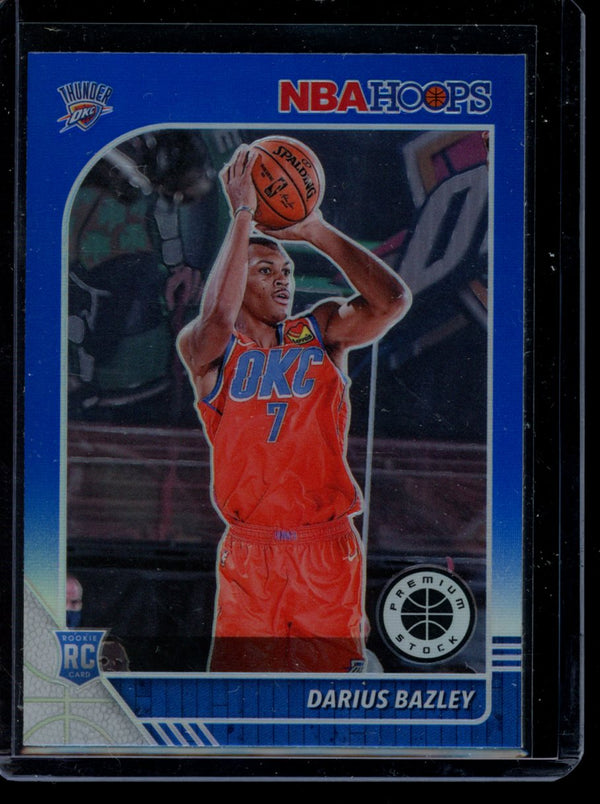 Darius Bazley 2019-20 Panini Hoops Premium Blue RC