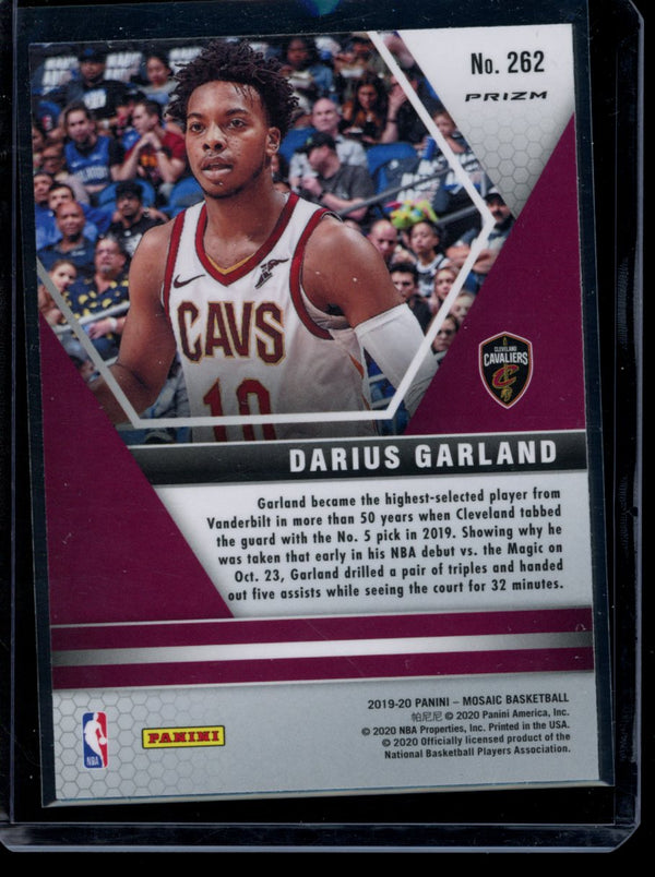 Darius Garland 2019-20 Panini Mosaic Pink Camo Debut RC