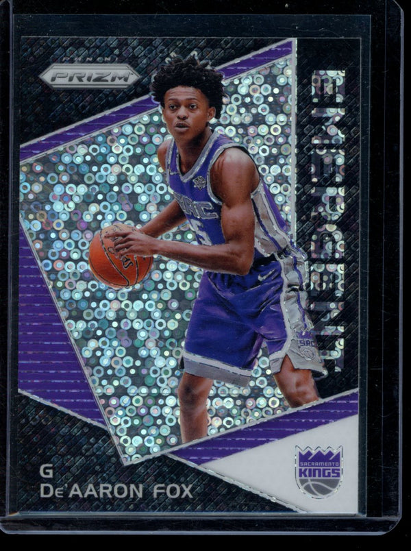 De'Aaron Fox 2017-18 Panini Prizm Disco Emergent RC