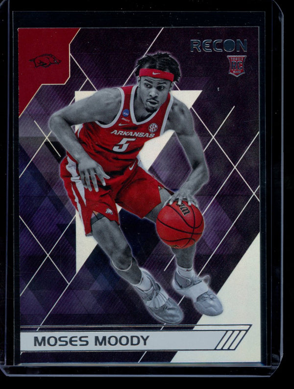 Moses Moody 2021 Panini Chronicles Draft Picks Recon RC