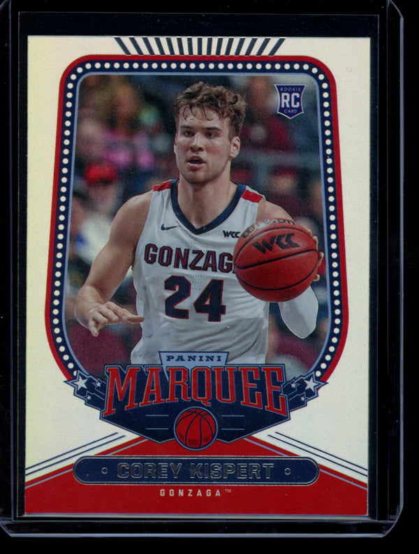 Corey Kispert 2021 Panini Chronicles Draft Picks Marquee RC