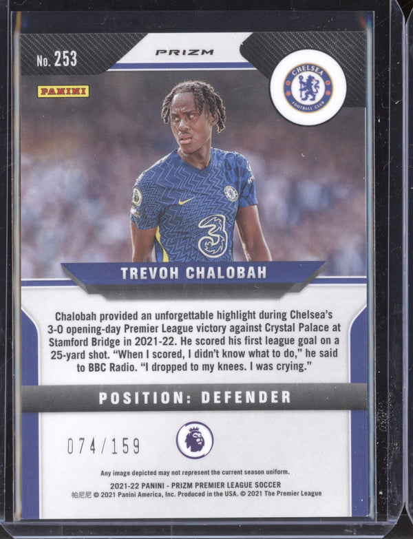 Trevoh Chalobah 2021-22 Panini Prizm Premier League Red Mojo RC 74/159