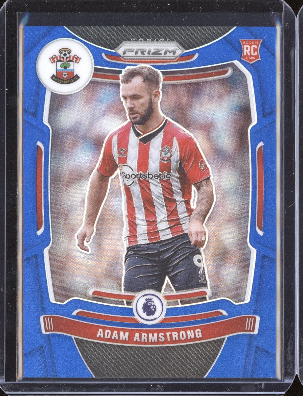 Adam Armstrong 2021-22 Panini Prizm Premier League Blue Prizm RC 214/340