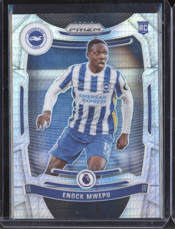 Enock Mewpu 2021-22 Panini Prizm Premier League Hyper Prizm RC