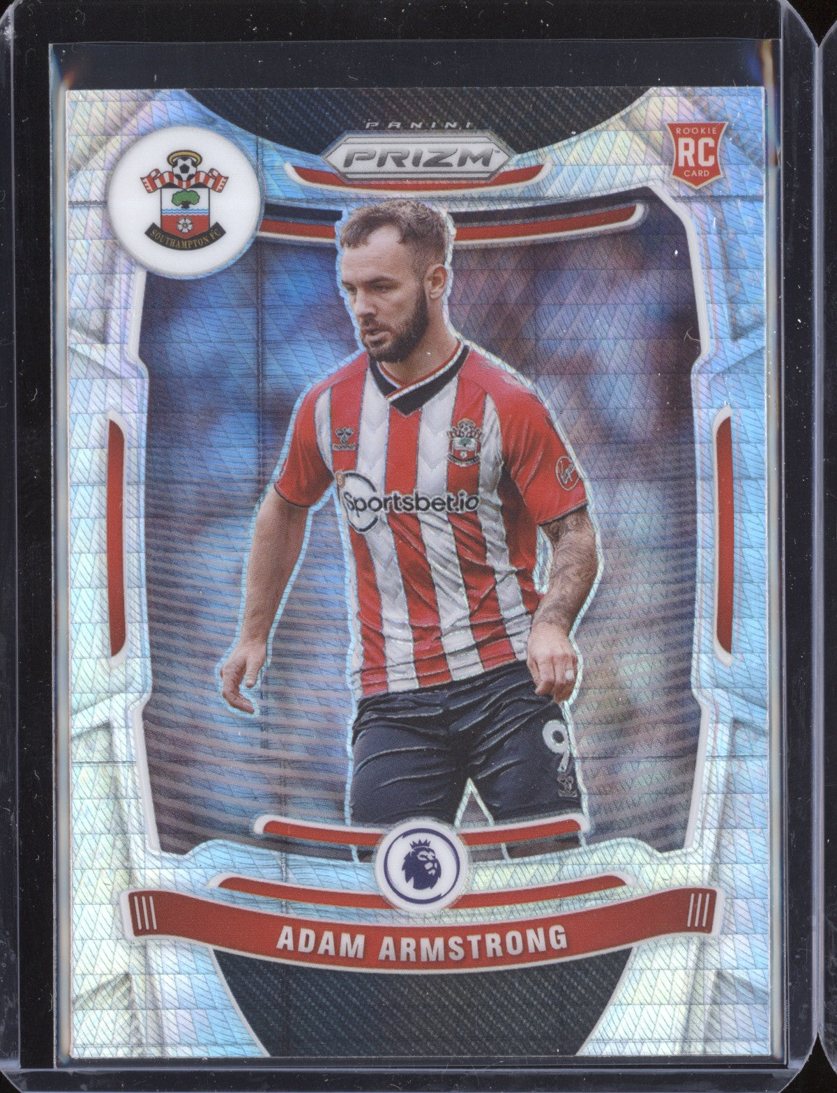 Adam Armstrong 2021-22 Panini Prizm Premier League Hyper Prizm RC