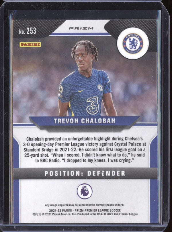 Trevoh Chalobah 2021-22 Panini Prizm Premier League Silver Prizm RC