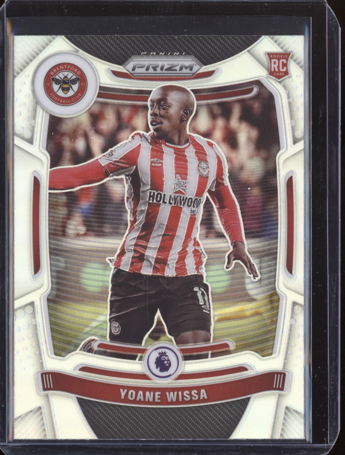 Yoane Wissa 2021-22 Panini Prizm Premier League Silver Prizm RC