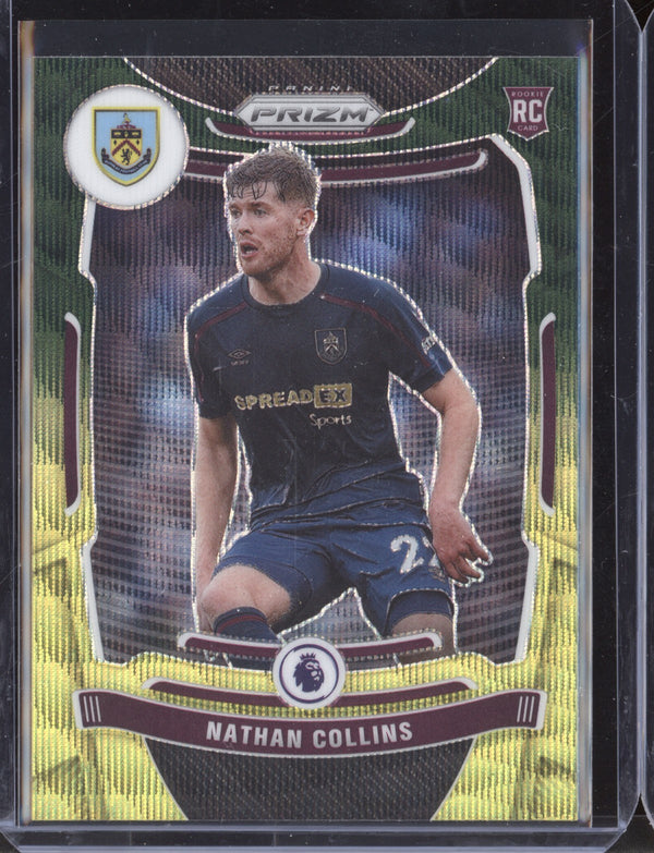 Nathan Collins 2021-22 Panini Prizm Premier League Multicolor Prizm RC