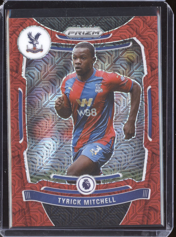 Tyrick Mitchell 2021-22 Panini Prizm Premier League Red Mojo 26/159