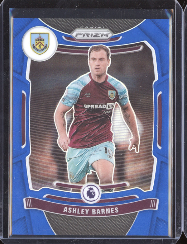 Ashley Barnes 2021-22 Panini Prizm Premier League Blue Prizm 39/340