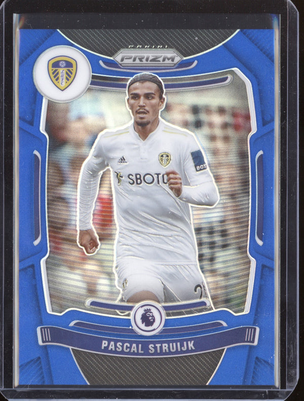 Pascal Struijk 2021-22 Panini Prizm Premier League Blue Prizm 26/340