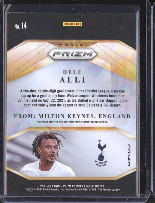 Dele Alli 2021-22 Panini Prizm Premier League Silver Brilliance