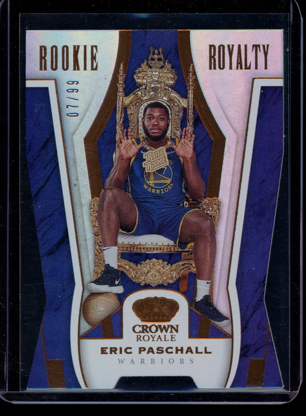 Eric Paschall 2019-20 Panini Crown Royale RC 07/99