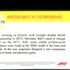 Mercedes-AWG F1 W11 EQ Performance 2020 Topps F1 Chrome 1954 World On Wheels