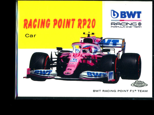 Racing Point RP20 2020 Topps F1 Chrome 1954 World On Wheels