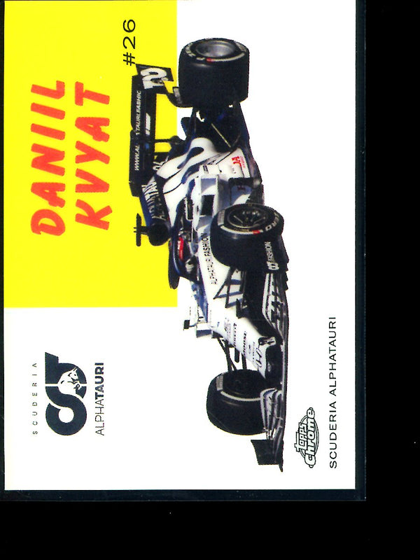 Danil Kvyat 2020 Topps F1 Chrome 1954 World On Wheels