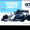 Pierre Gasly 2020 Topps F1 Chrome 1954 World On Wheels