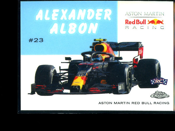 Alexander Albon  2020 Topps F1 Chrome 1954 World On Wheels RC