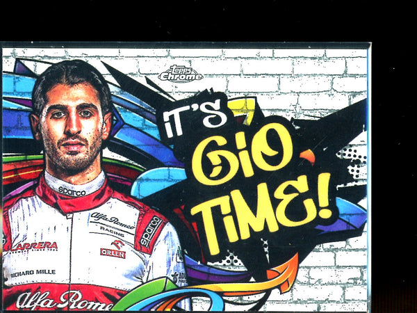Antonio Giovinazzi 2020 Topps F1 Chrome Track Tags
