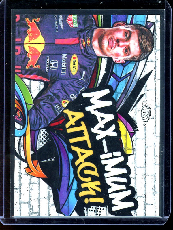 Max Verstappen 2020 Topps F1 Chrome Track Tags