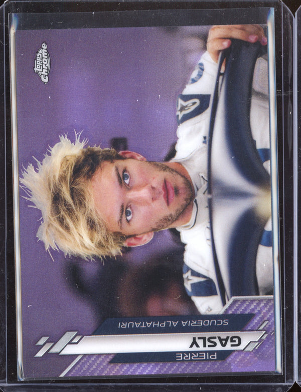 Pierre Gasly 2020 Topps Chrome F1 Driver Purple 353/399