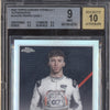 Pierre Gasly 2022 Topps Chrome Formula 1 CAC-PG Auto BGS 9-10