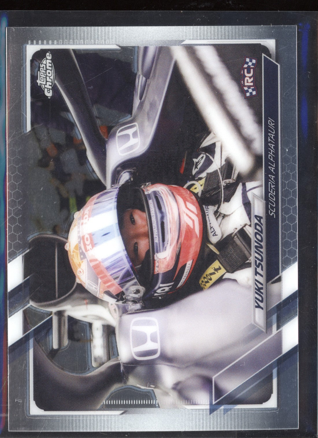 Yuki Tsunoda 2021 Topps Chrome Formula One RC