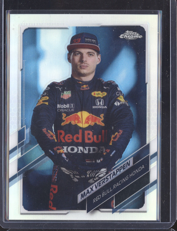 Max Verstappen 2021 Topps Chrome Formula One Refractor