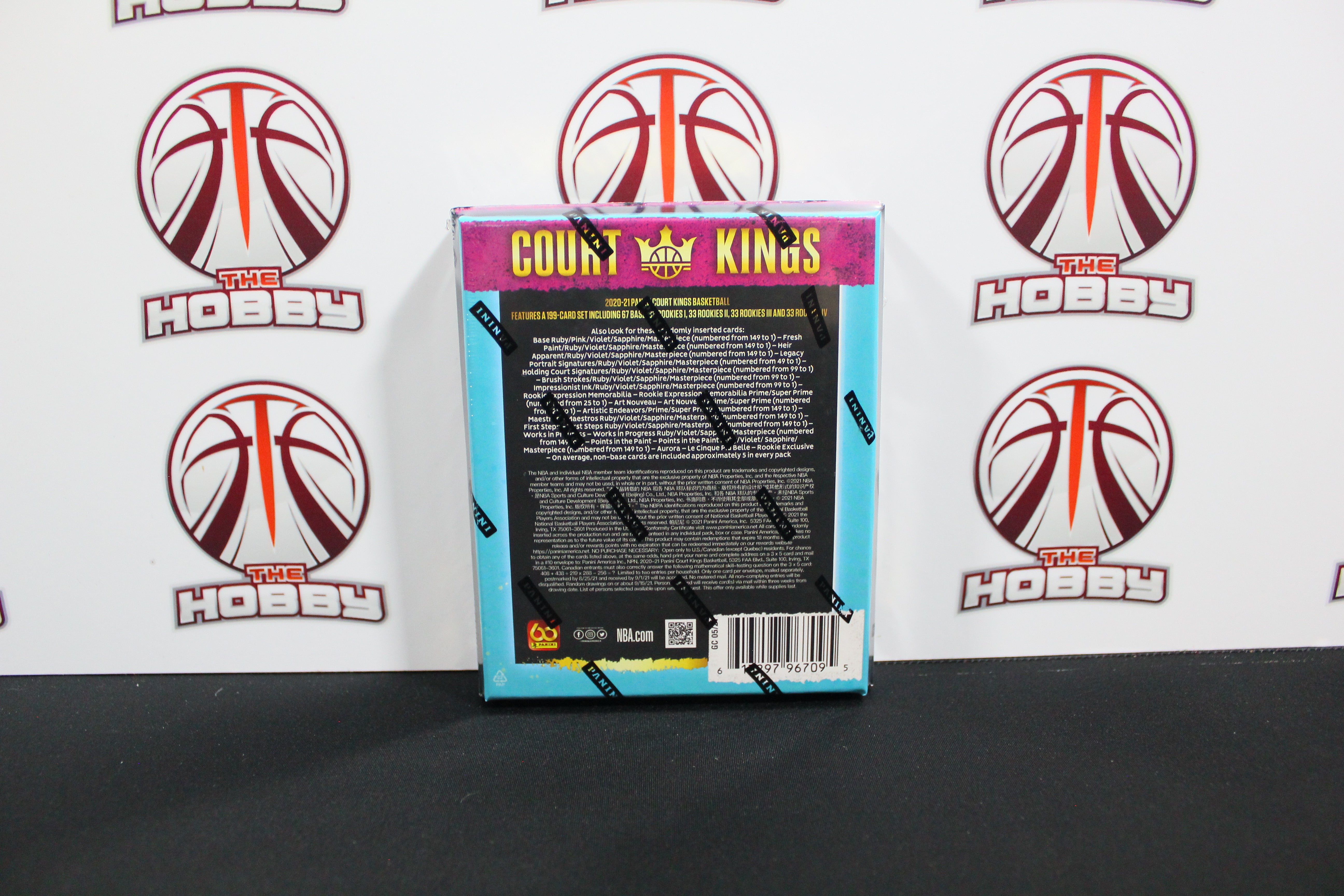 2020/21 Panini Court Kings Basketball Hobby Box