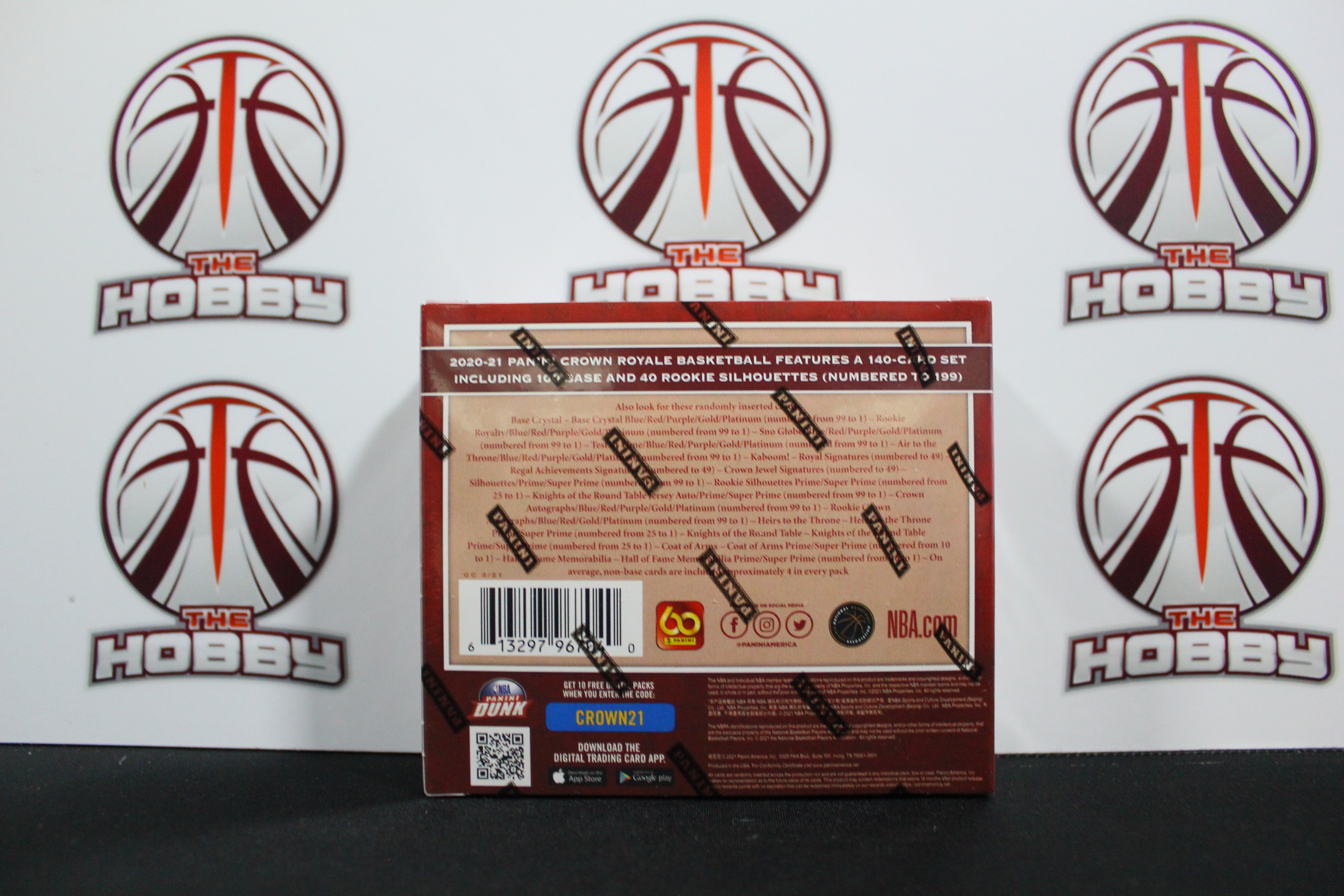 2020/21 Panini Crown Royale Basketball Hobby Box