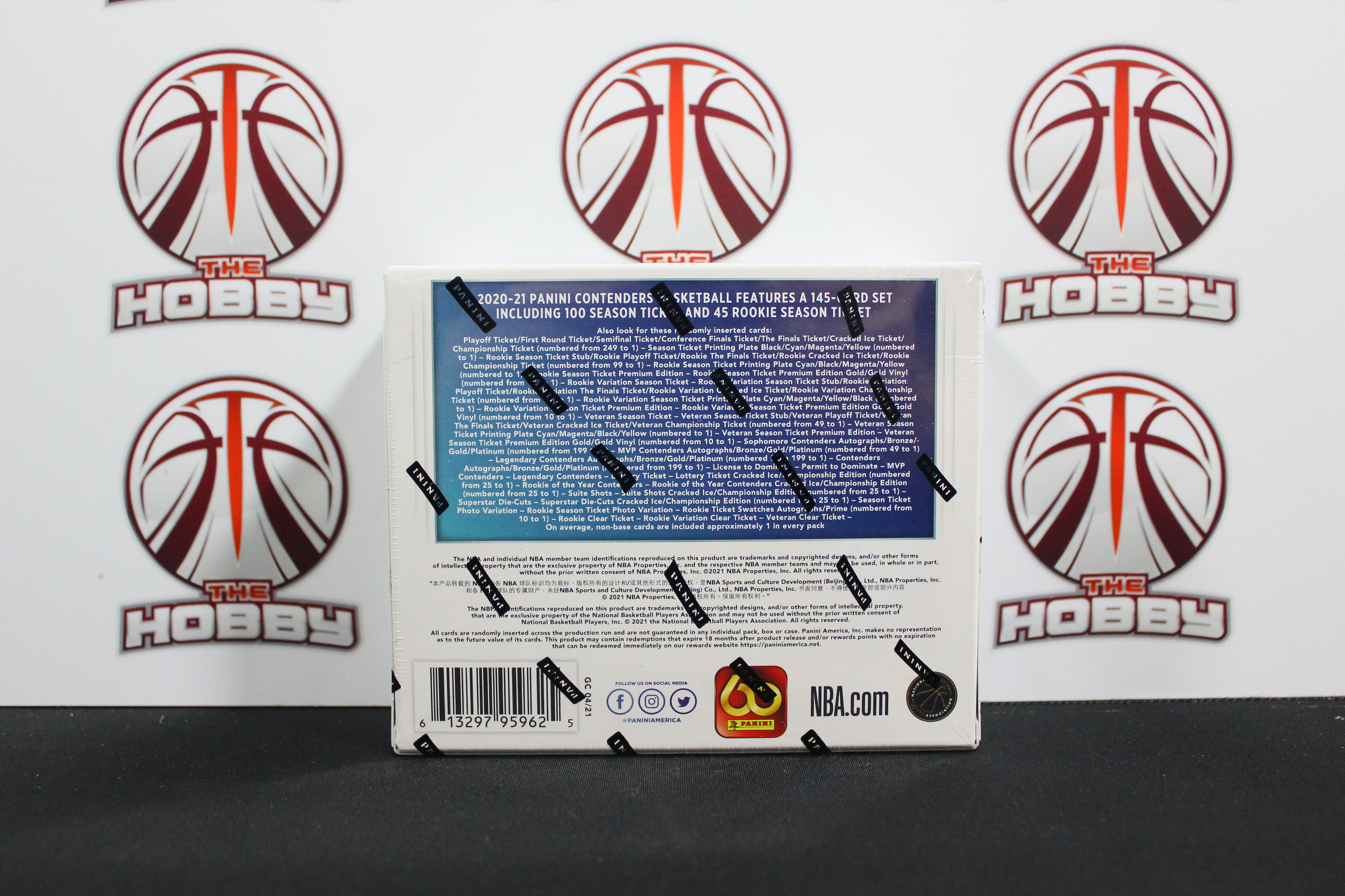 2020/21 Panini Contenders Basketball Hobby Box