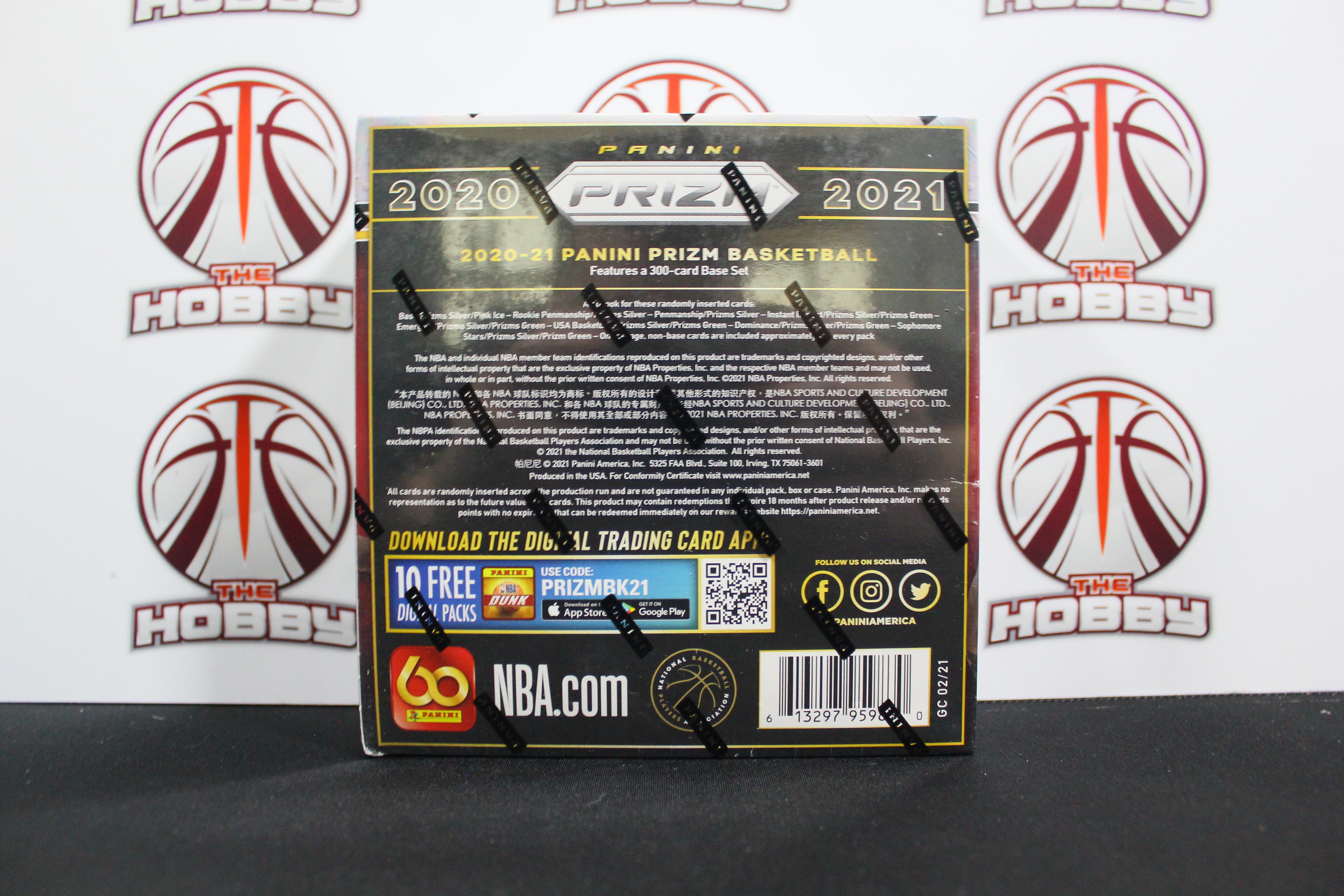 2020/21 Panini Prizm Basketball 50ct Pink Ice Mega Box