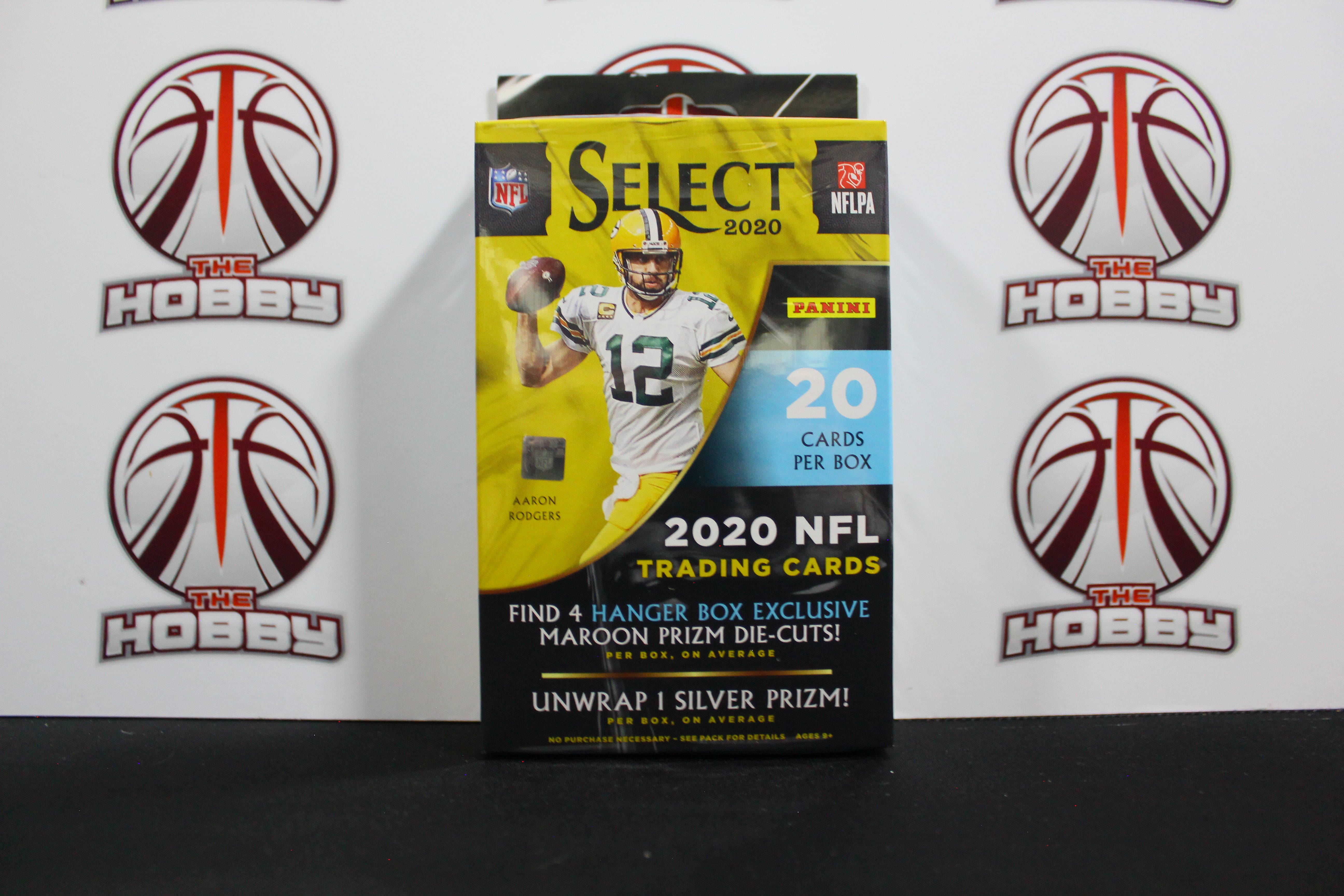 2020 Panini Select Football Maroon Die-Cut Prizm Hanger Box