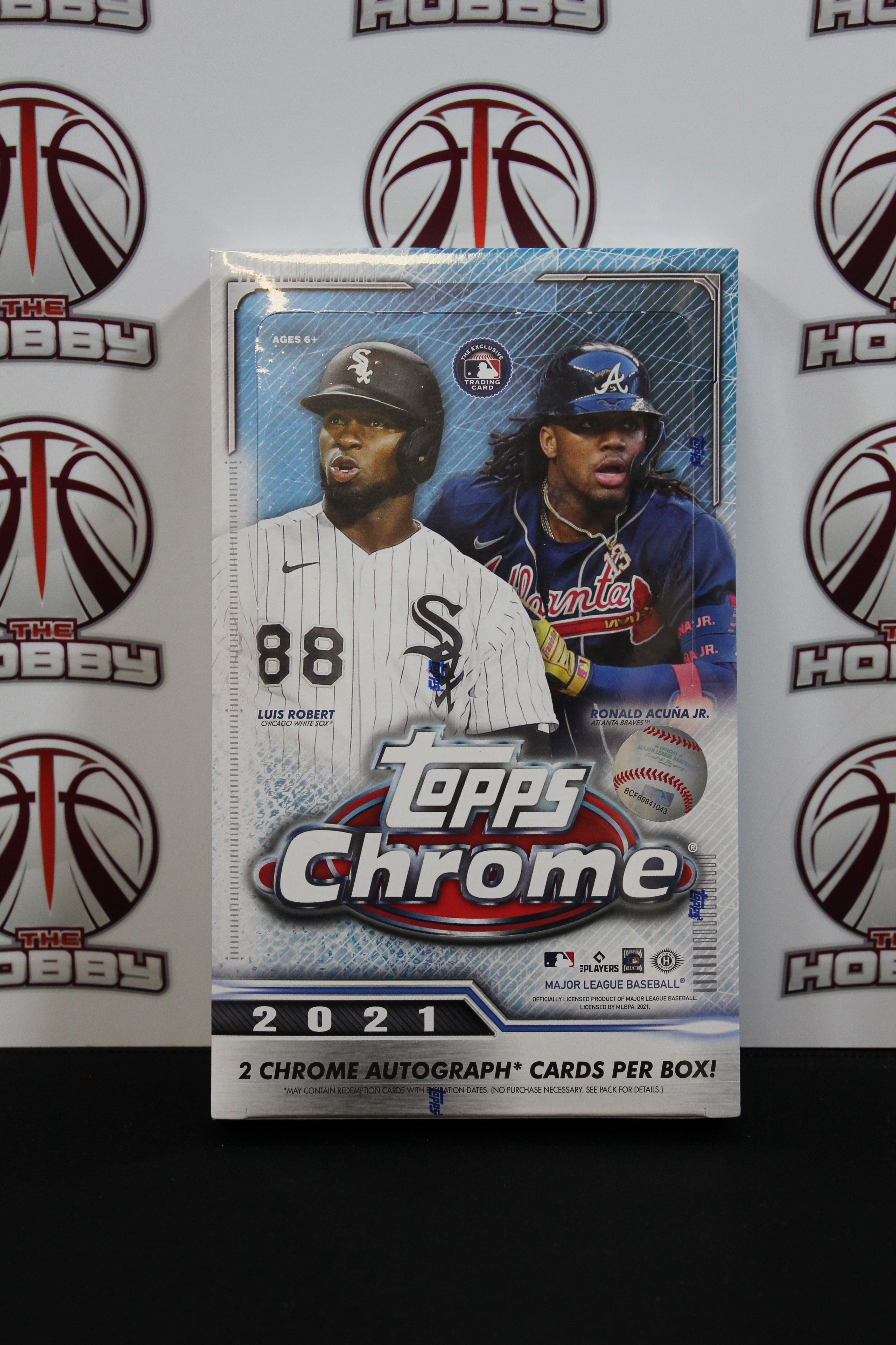 2021 Topps Chrome Baseball HTA Hobby Box