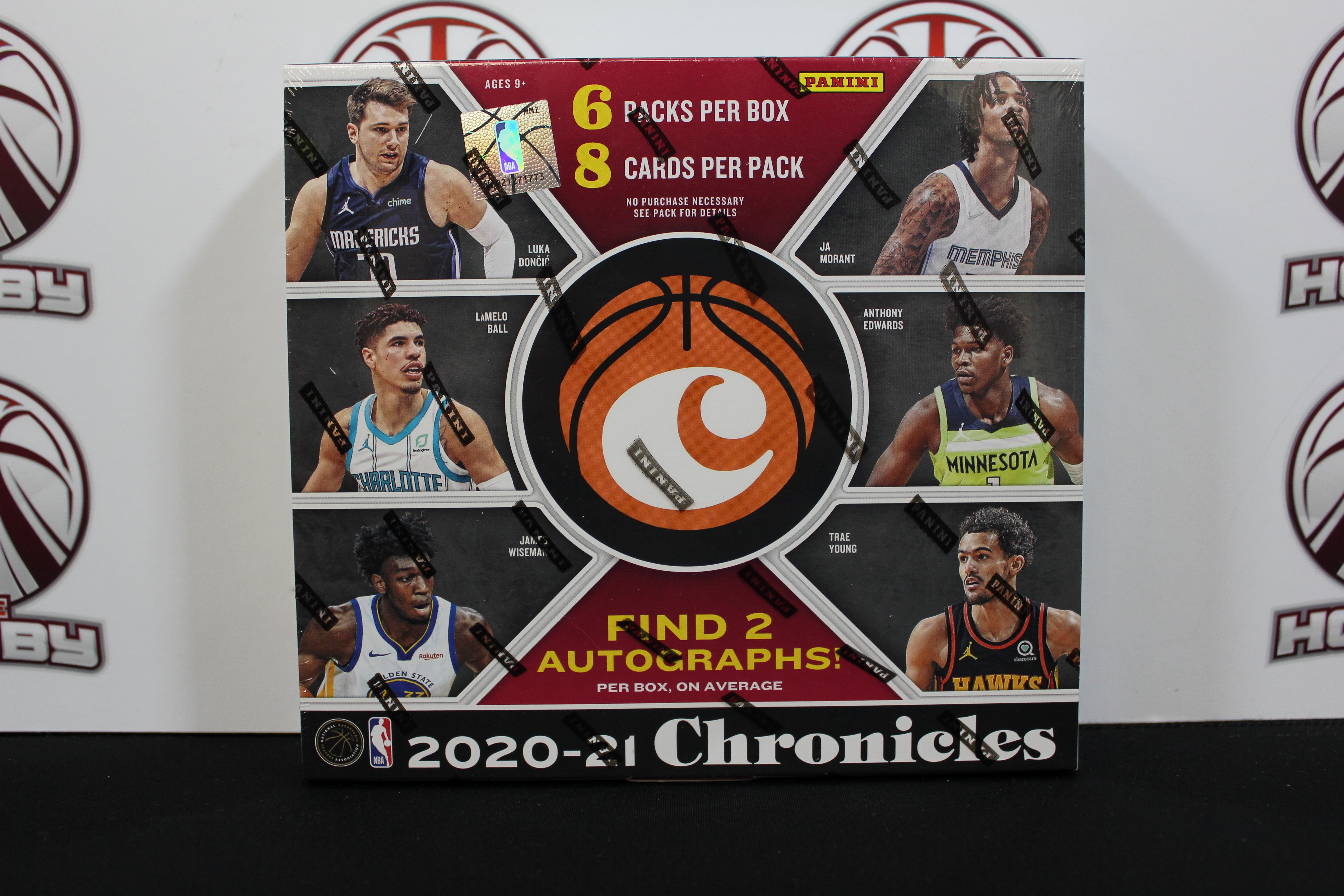 2020-21 Panini Chronicles Basketball Hobby Box