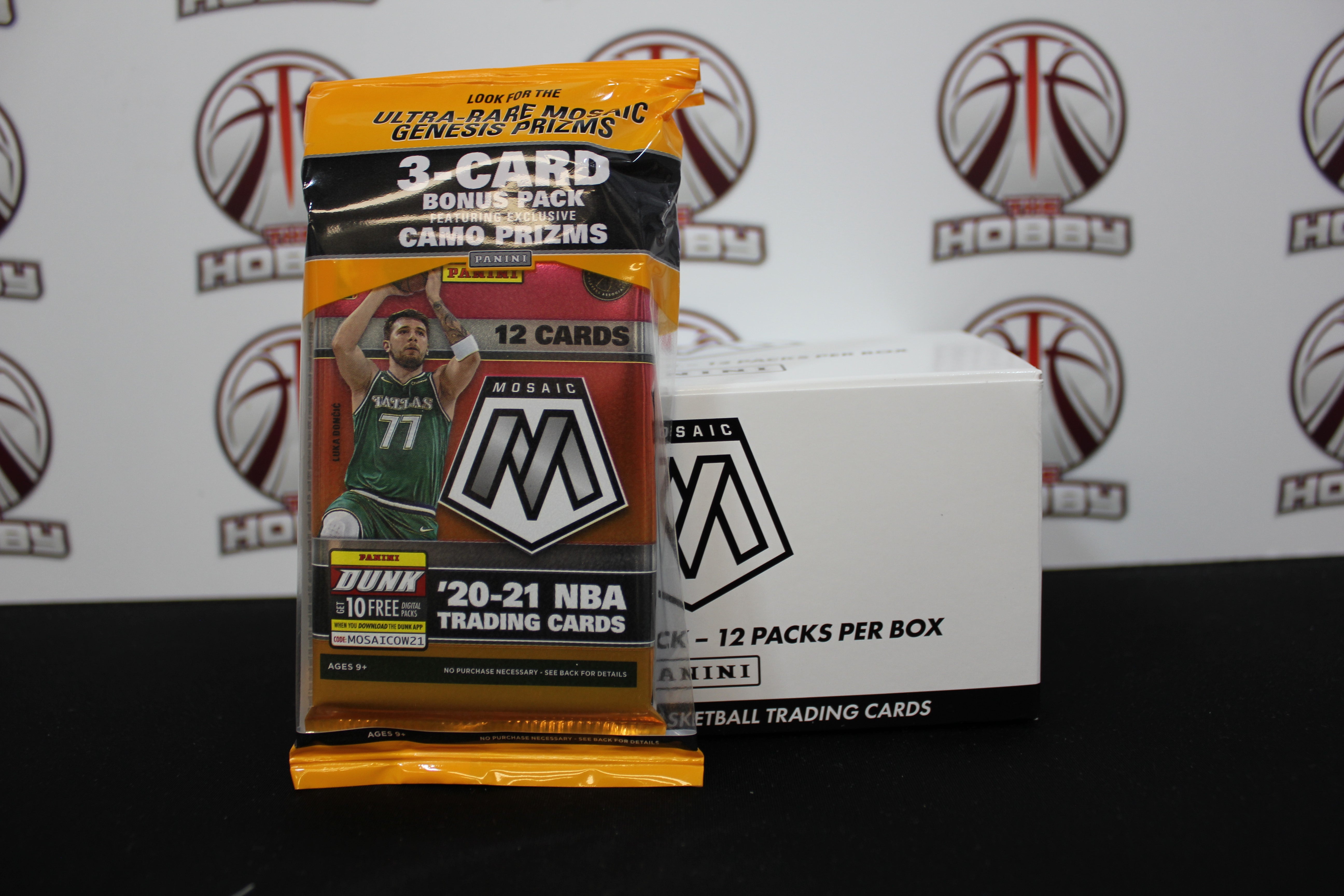 2020-2021 PANINI MOSAIC BASKETBALL CELLO PACK