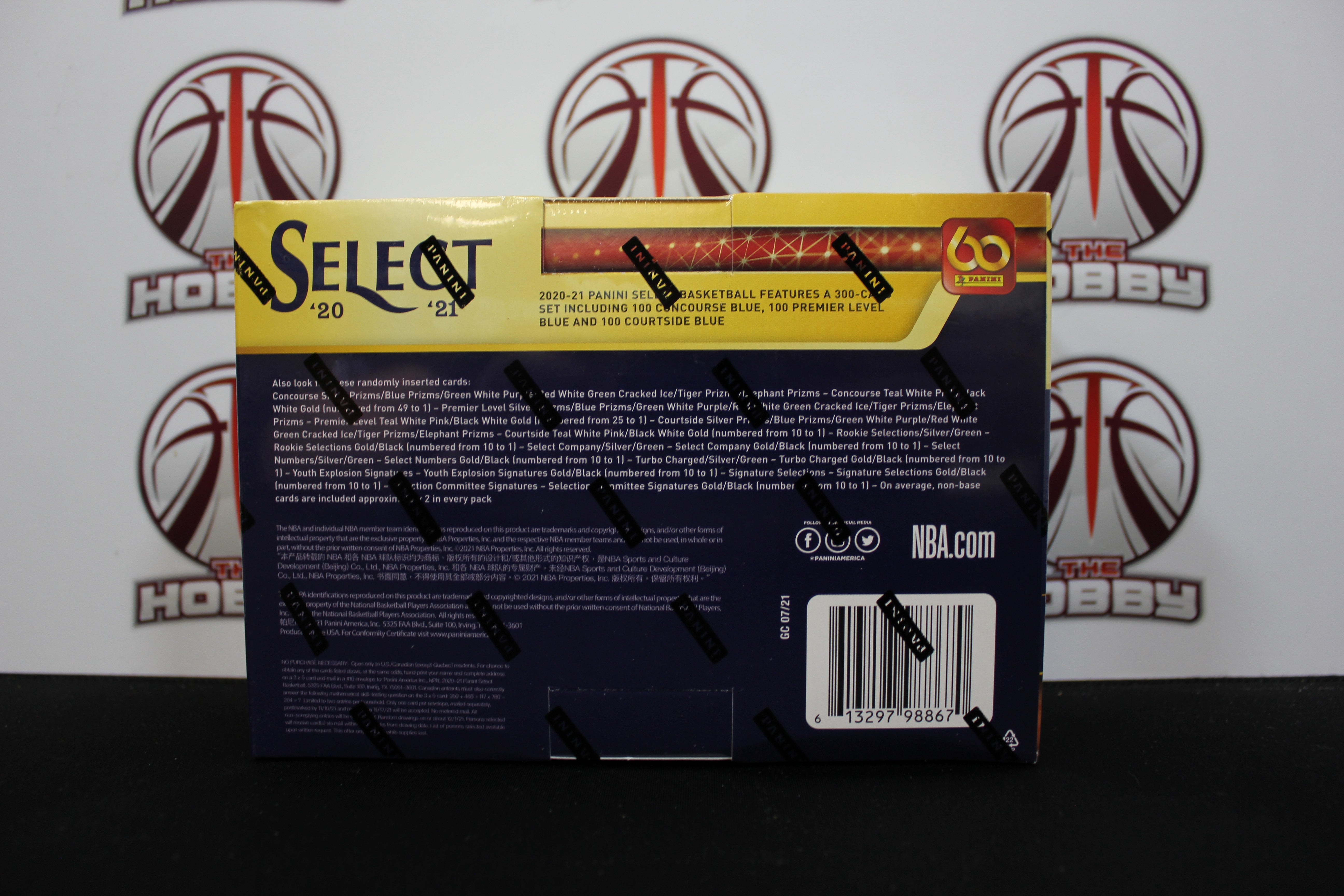 2020-21 Panini Basketball Select Mega Box