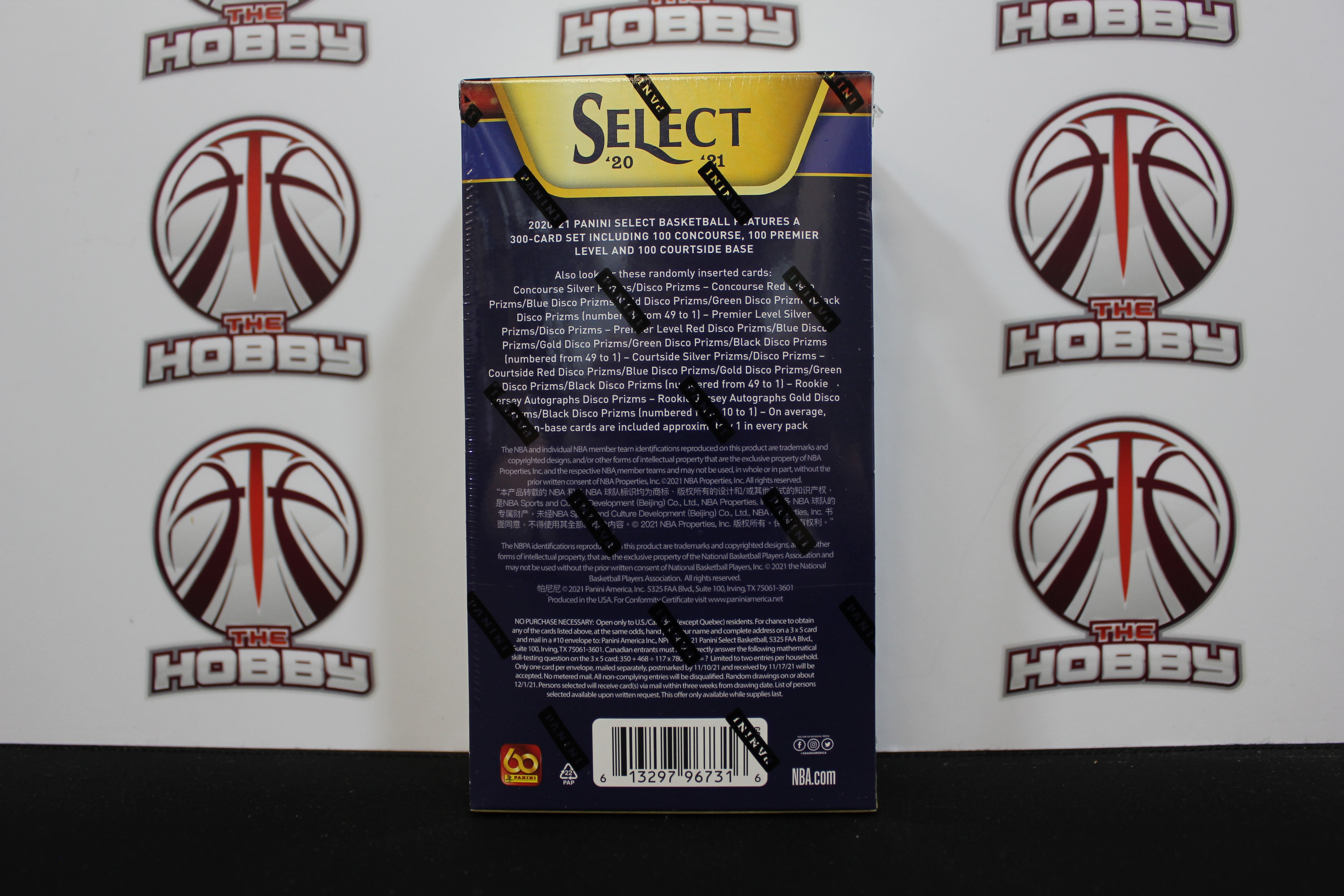 2020-21 Panini Select H2 Basketball Box