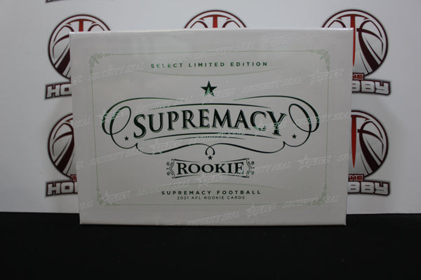 2021 Supremacy Platinum Green Rookie Box