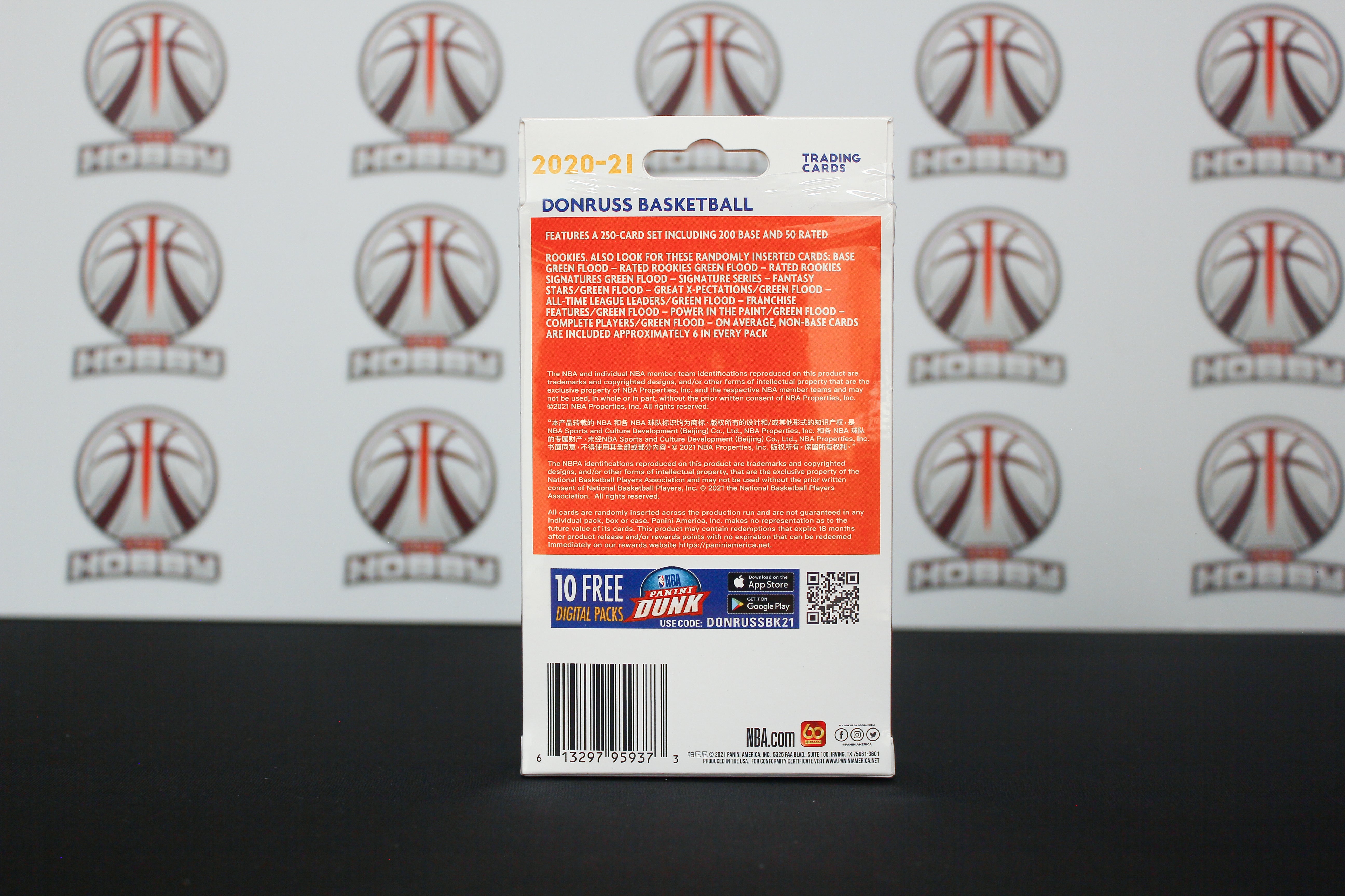 2020-21 Panini Donruss Basketball Hanger Box