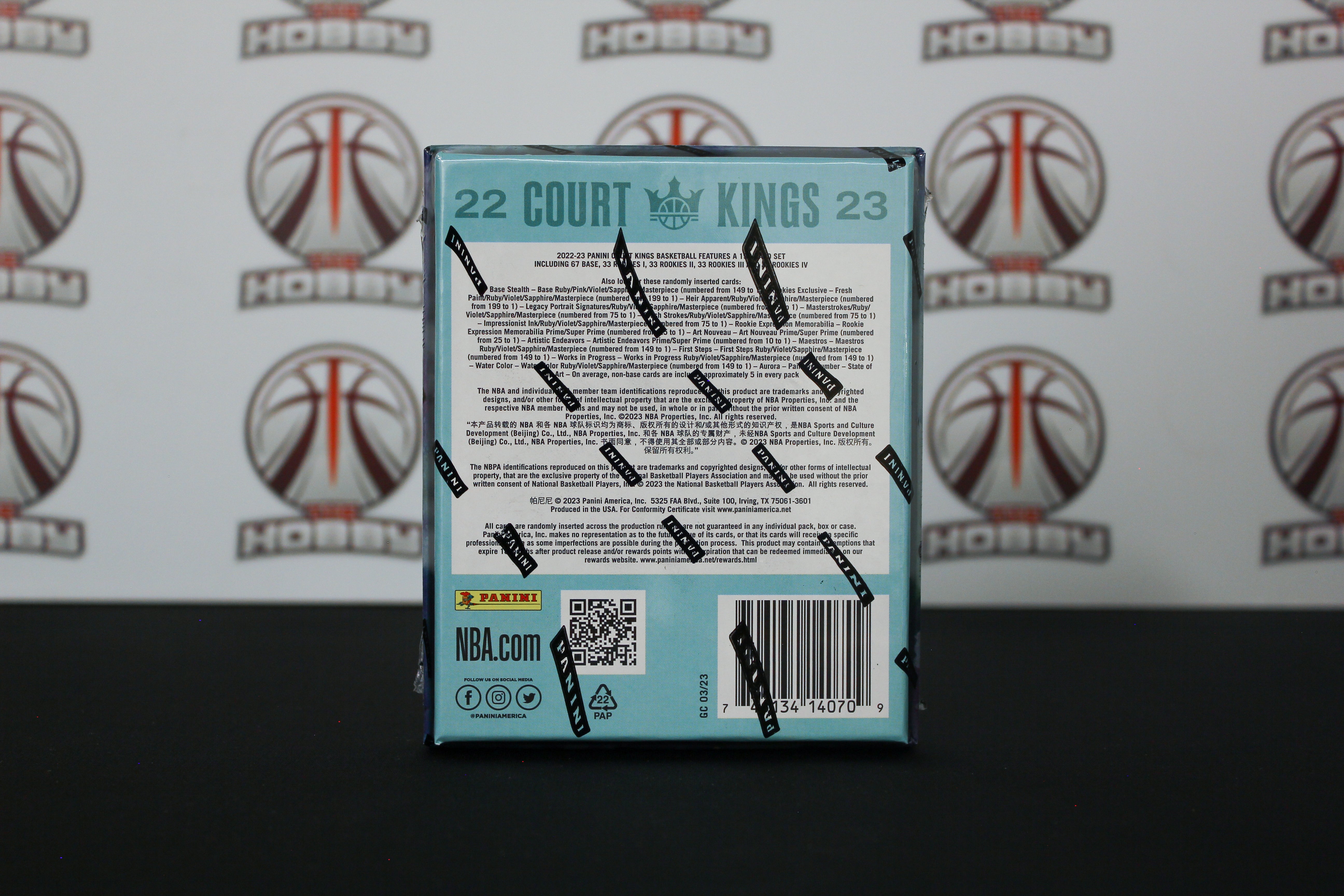 2022-23 Panini Court Kings NBA Hobby Box