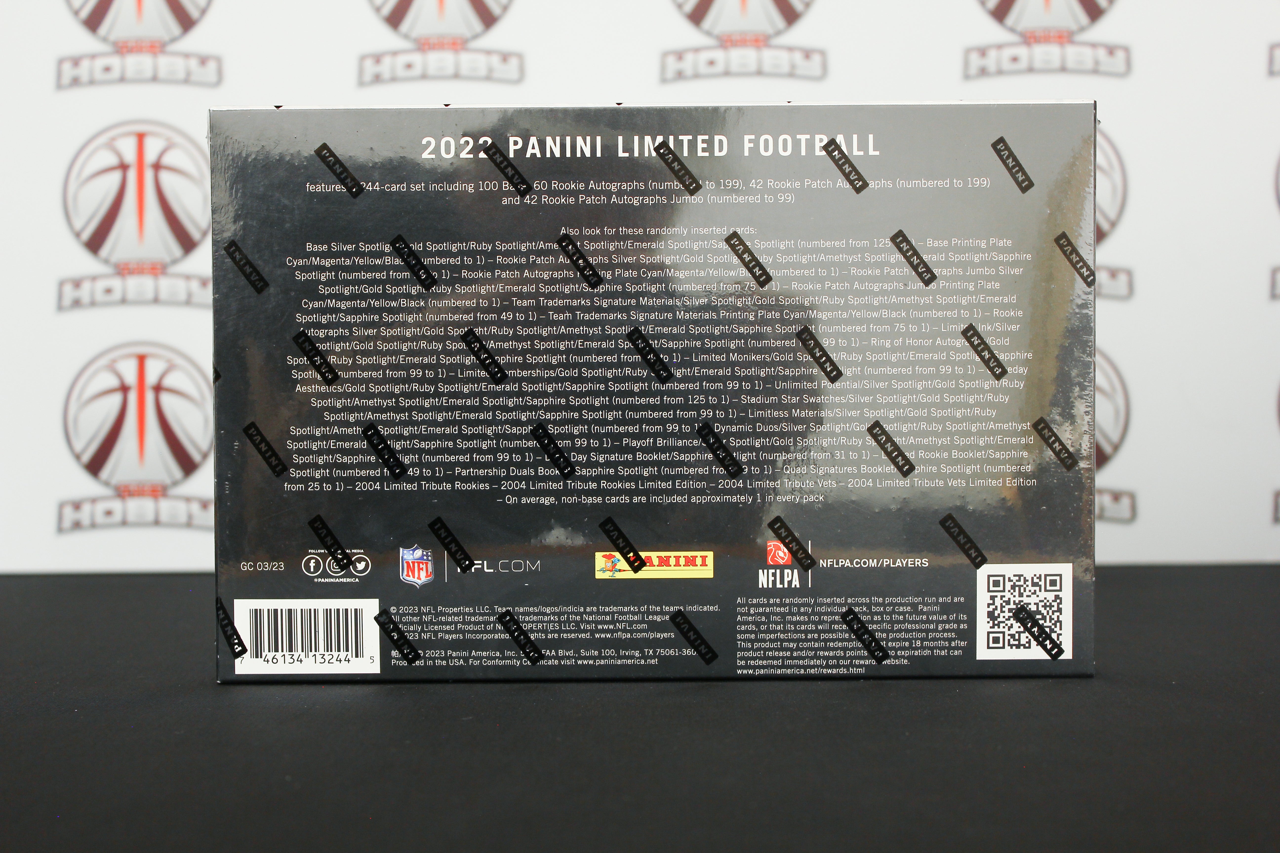 2022 Panini Limited Football Hobby Box